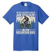 Mountain Bike Bicycle Lovers FatherS Day Gift For Dad Gift Tall T-Shirt