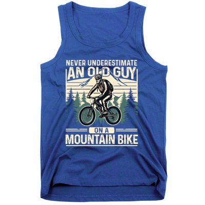 Mountain Bike Bicycle Lovers FatherS Day Gift For Dad Gift Tank Top