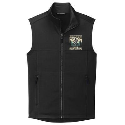 Mountain Bike Bicycle Lovers FatherS Day Gift For Dad Gift Collective Smooth Fleece Vest