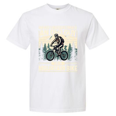 Mountain Bike Bicycle Lovers FatherS Day Gift For Dad Gift Garment-Dyed Heavyweight T-Shirt