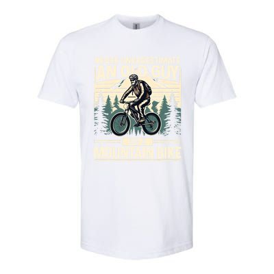 Mountain Bike Bicycle Lovers FatherS Day Gift For Dad Gift Softstyle CVC T-Shirt