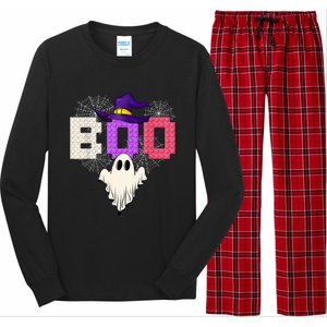 Master Builder Boo Ghost Halloween Girl Kids Block Building Long Sleeve Pajama Set