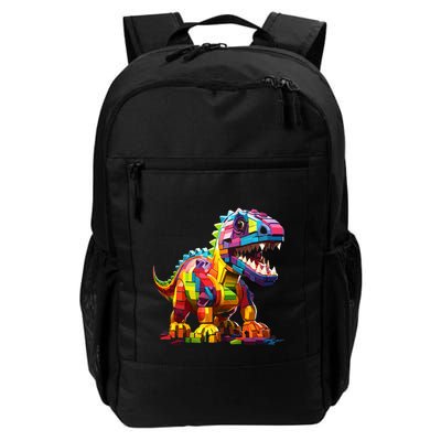 Master Builder Bricks Blocks Play Toys Dinosaur Backpack