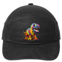 Master Builder Bricks Blocks Play Toys Dinosaur 7-Panel Snapback Hat