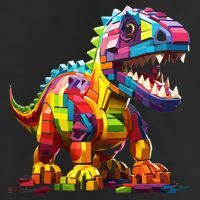 Master Builder Bricks Blocks Play Toys Dinosaur Adult Drive Performance Visor