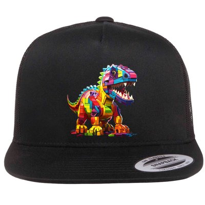 Master Builder Bricks Blocks Play Toys Dinosaur Flatbill Hat