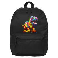 Master Builder Bricks Blocks Play Toys Dinosaur 16 in Basic Backpack
