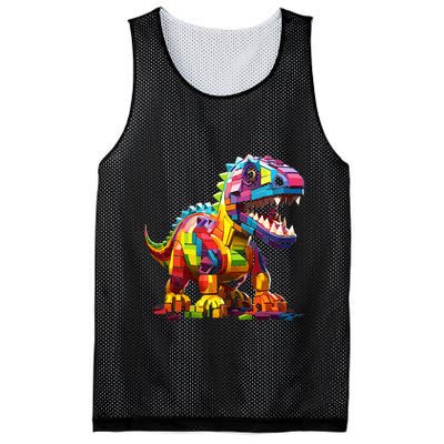Master Builder Bricks Blocks Play Toys Dinosaur Mesh Reversible Basketball Jersey Tank