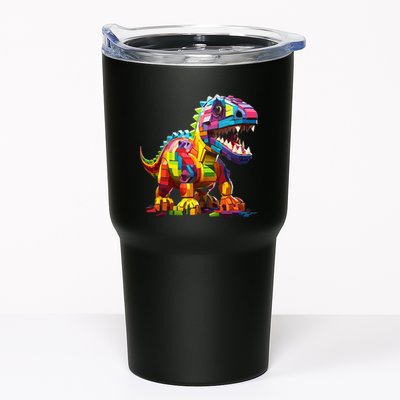 Master Builder Bricks Blocks Play Toys Dinosaur Tumbler