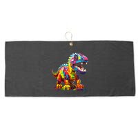 Master Builder Bricks Blocks Play Toys Dinosaur Large Microfiber Waffle Golf Towel