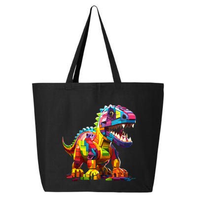 Master Builder Bricks Blocks Play Toys Dinosaur 25L Jumbo Tote