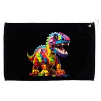 Master Builder Bricks Blocks Play Toys Dinosaur Grommeted Golf Towel