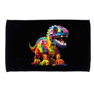 Master Builder Bricks Blocks Play Toys Dinosaur Microfiber Hand Towel