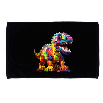 Master Builder Bricks Blocks Play Toys Dinosaur Microfiber Hand Towel