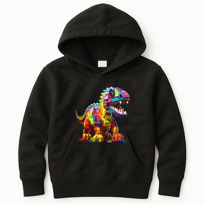 Master Builder Bricks Blocks Play Toys Dinosaur Kids Hoodie