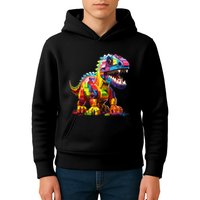 Master Builder Bricks Blocks Play Toys Dinosaur Kids Hoodie