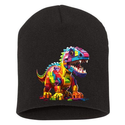 Master Builder Bricks Blocks Play Toys Dinosaur Short Acrylic Beanie