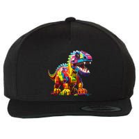 Master Builder Bricks Blocks Play Toys Dinosaur Wool Snapback Cap