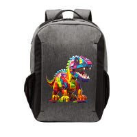 Master Builder Bricks Blocks Play Toys Dinosaur Vector Backpack