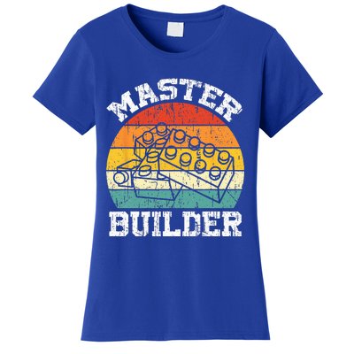 Master Builder Building Blocks Brick Toy Master Builder Women's T-Shirt