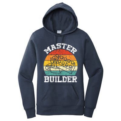 Master Builder Building Blocks Brick Toy Master Builder Women's Pullover Hoodie