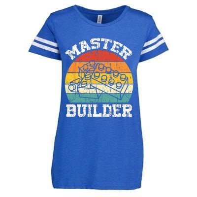 Master Builder Building Blocks Brick Toy Master Builder Enza Ladies Jersey Football T-Shirt