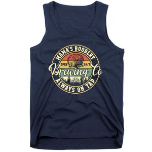 Mama Boobery Breastfeeding Brewery New Mom Brewing Co Retro Tank Top