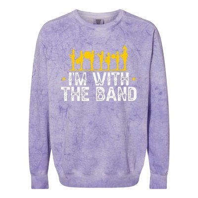 Marching Band Band Life Colorblast Crewneck Sweatshirt