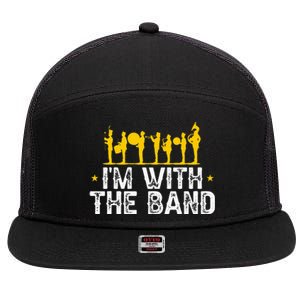 Marching Band Band Life 7 Panel Mesh Trucker Snapback Hat