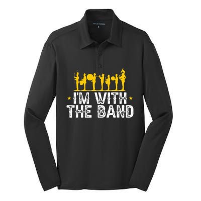 Marching Band Band Life Silk Touch Performance Long Sleeve Polo