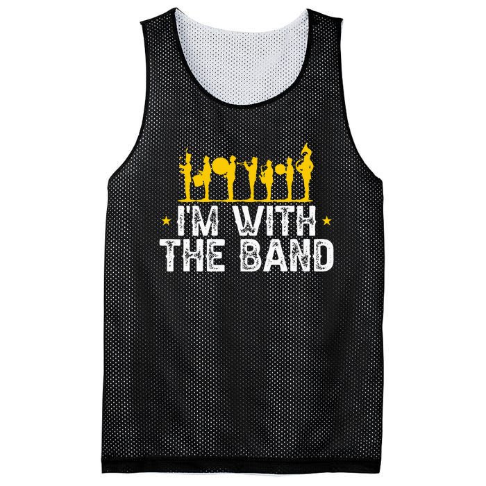 Marching Band Band Life Mesh Reversible Basketball Jersey Tank