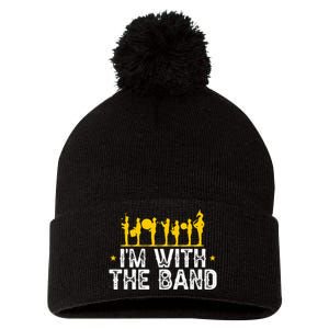 Marching Band Band Life Pom Pom 12in Knit Beanie