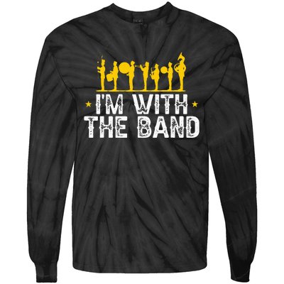 Marching Band Band Life Tie-Dye Long Sleeve Shirt