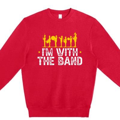 Marching Band Band Life Premium Crewneck Sweatshirt