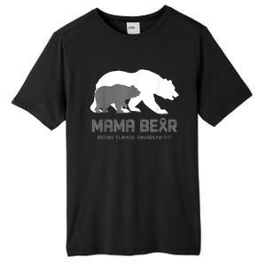 Mama Bear Brain Tumor Awareness Shirt For Women Men Tall Fusion ChromaSoft Performance T-Shirt