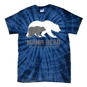 Mama Bear Brain Tumor Awareness Shirt For Women Men Tie-Dye T-Shirt