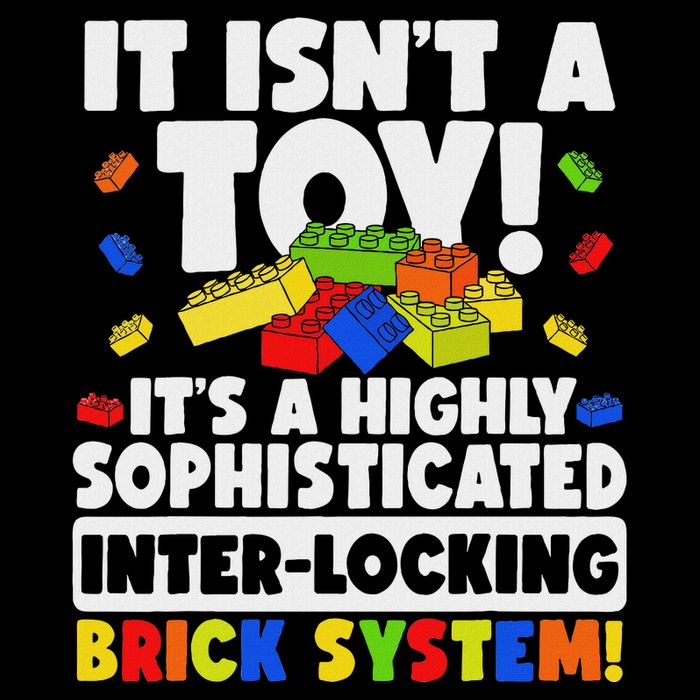 Master Builder Bricks Blocks Ns 7-Panel Snapback Hat
