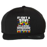 Master Builder Bricks Blocks Ns Wool Snapback Cap