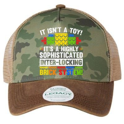 Master Builder Bricks Blocks Play Toys Legacy Tie Dye Trucker Hat