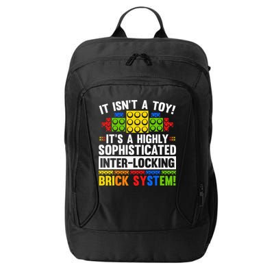 Master Builder Bricks Blocks Play Toys City Backpack