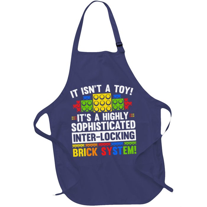 Master Builder Bricks Blocks Play Toys Apron