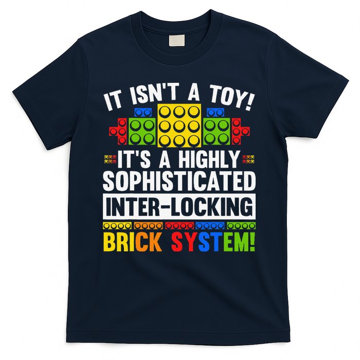 Master Builder Bricks Blocks Play Toys T-Shirt