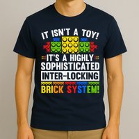 Master Builder Bricks Blocks Play Toys T-Shirt