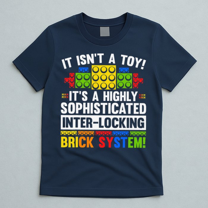 Master Builder Bricks Blocks Play Toys T-Shirt
