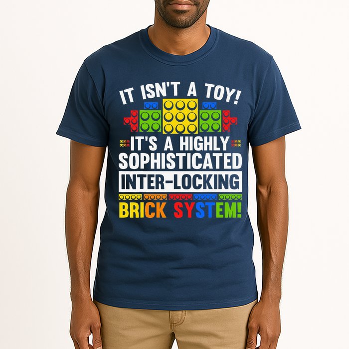 Master Builder Bricks Blocks Play Toys Tall T-Shirt