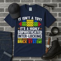 Master Builder Bricks Blocks Play Toys Tall T-Shirt