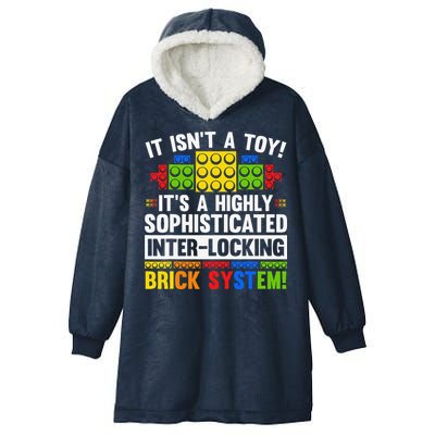 Master Builder Bricks Blocks Play Toys Hooded Wearable Blanket