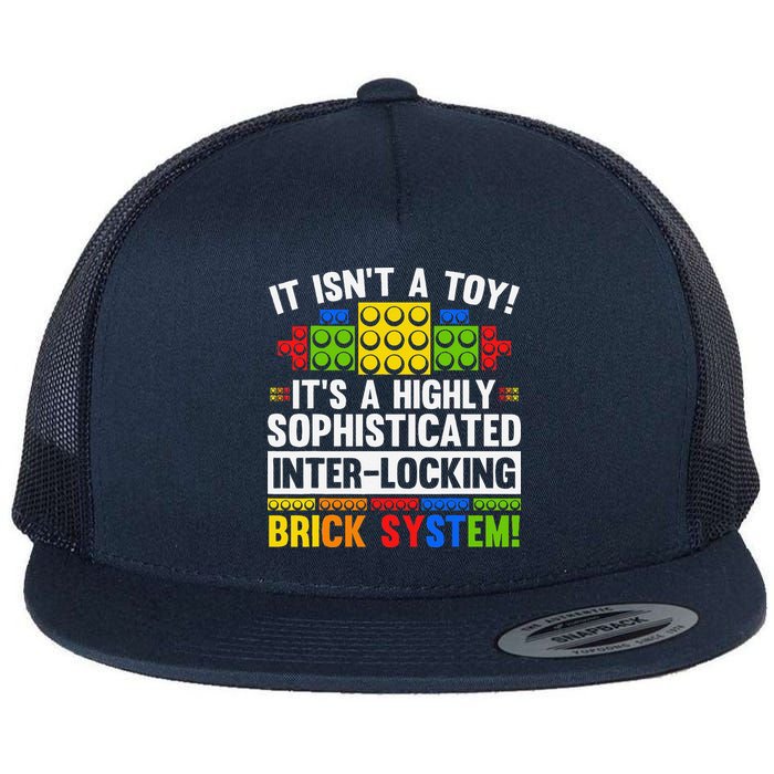 Master Builder Bricks Blocks Play Toys Flat Bill Trucker Hat