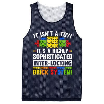 Master Builder Bricks Blocks Play Toys Mesh Reversible Basketball Jersey Tank