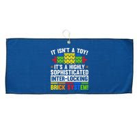 Master Builder Bricks Blocks Play Toys Large Microfiber Waffle Golf Towel